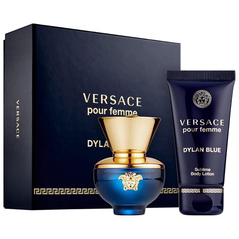 versace pour femme dylan blue sublime body lotion|Versace blue dylan for women.